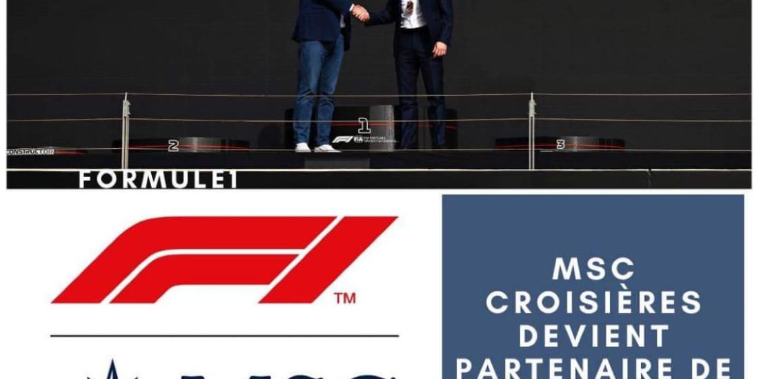 La Formule 1 & MSC croisières : un nouveau partenariat pour la saison 2022
